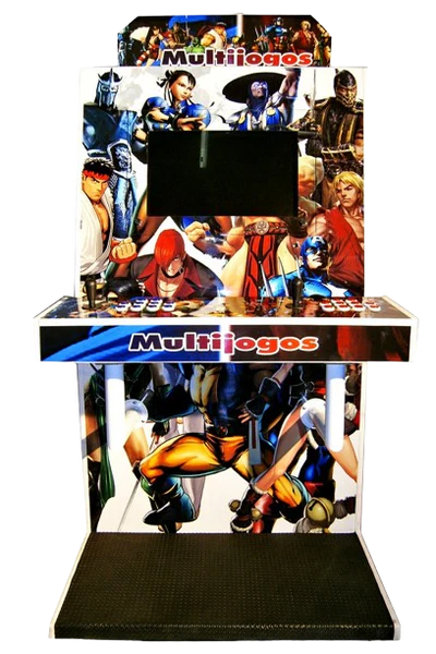 Máquina Videogame FS Luxo Adesivada com 4.300 Jogos
