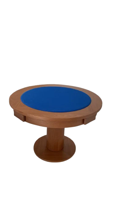 Mesa de Carteado Redondo com Gavetas
