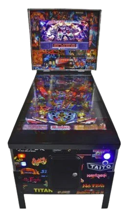 Máquina de Pinball Digital FS com 420 jogos Visual Pinball