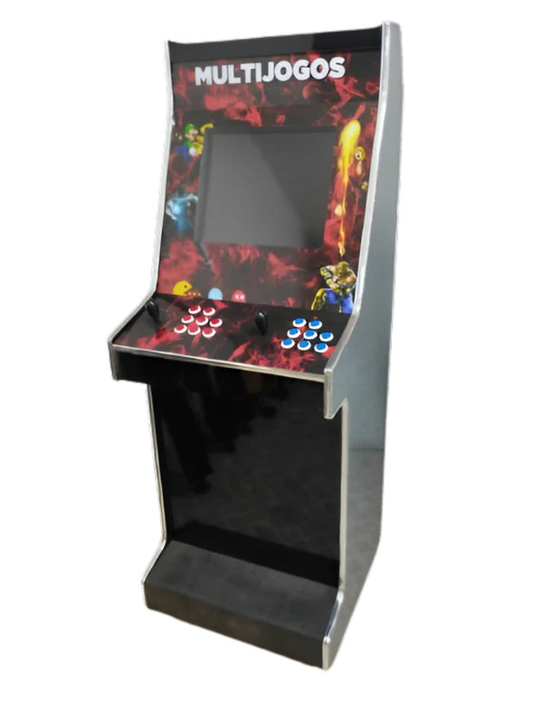 Máquina Videogame FS Preta com 4.300 Jogos