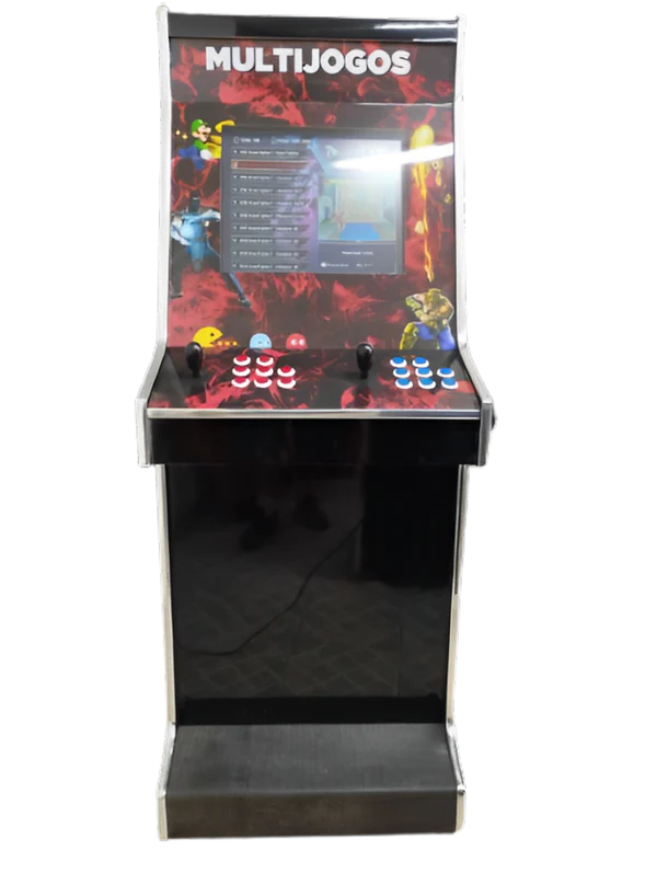 Máquina Videogame FS Preta com 4.300 Jogos