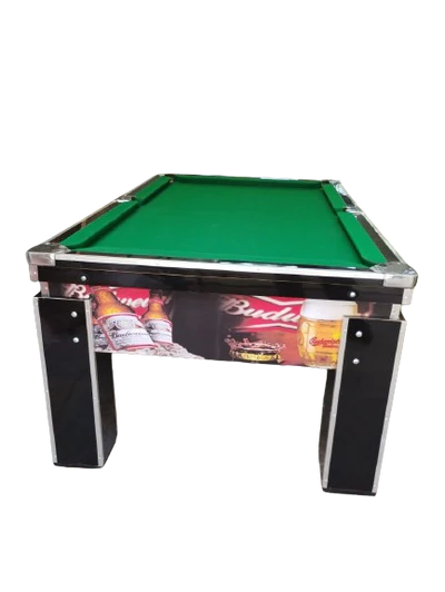 Mesa de Sinuca com Fórmica e Adesivada 1,88x1,17m