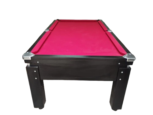 Mesa de Sinuca FS Preta com Gaveta 2,23x1,23m