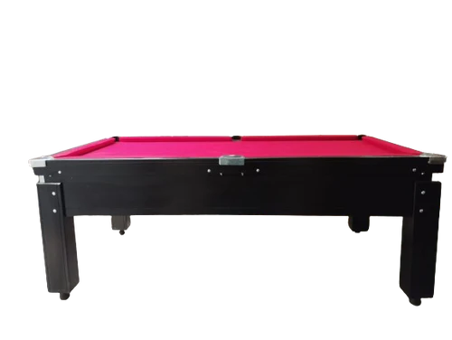 Mesa de Sinuca FS Preta com Gaveta 1,88 x 1,17m