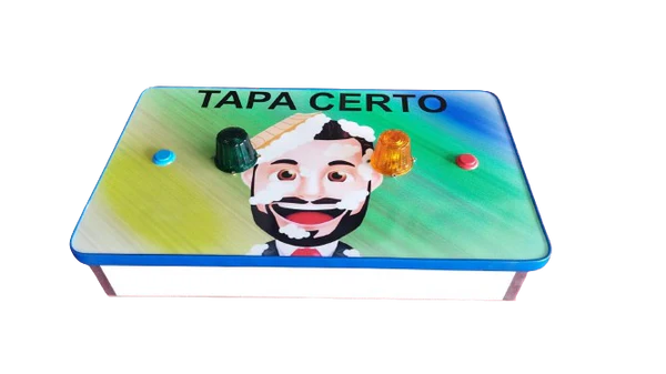 Máquina para Quiz interativo e recreativo eletroeletrônico